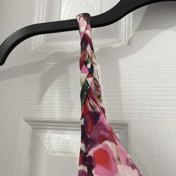 Vibrant Ruby Rox garden flower impressionist dress size 3 Juniors - Picture 6 of 9